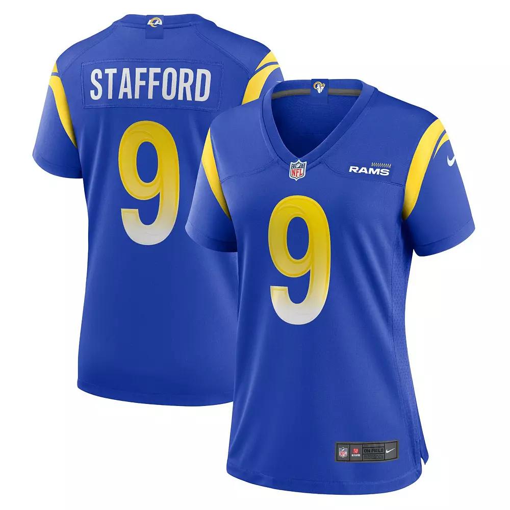 Women's Nike Matthew Stafford Royal Los Angeles Rams Game Jersey,  Product Image