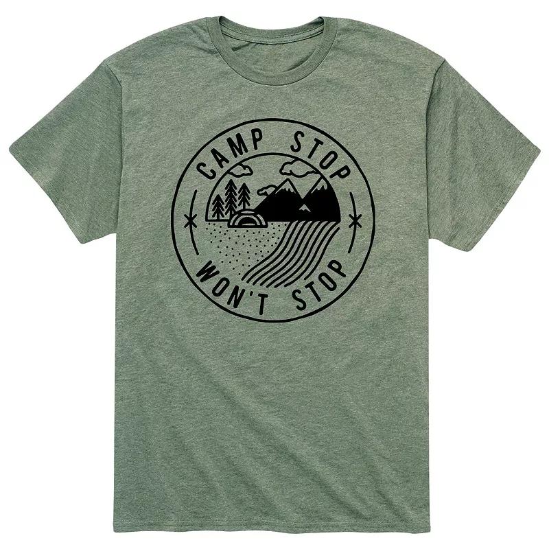 Men's Camp Stop Wont Stop Tee,  Product Image