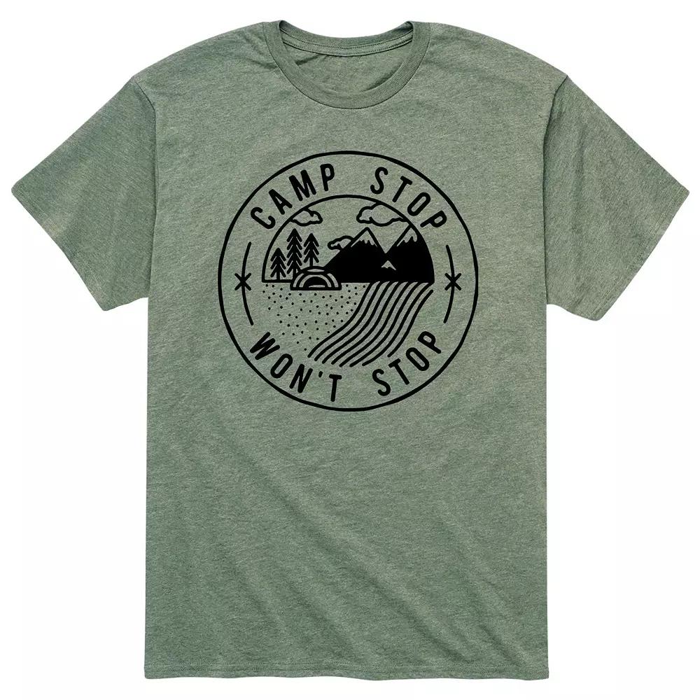 Men's Camp Stop Wont Stop Tee,  Product Image