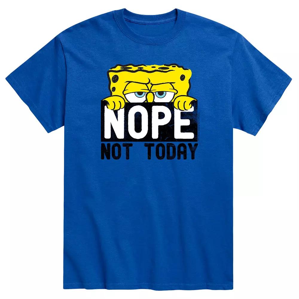 Men's SpongeBob Not Today Tee,  Product Image
