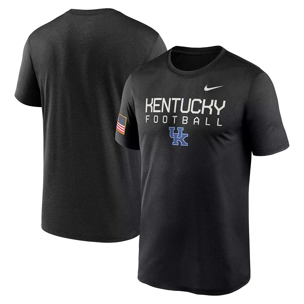 Men's Nike  Black Kentucky Wildcats 2024 Military Appreciation Legend Performance T-Shirt, Size: Medium Product Image