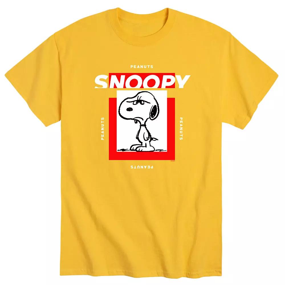 Men's Peanuts Snoopy Mood Tee,  Product Image