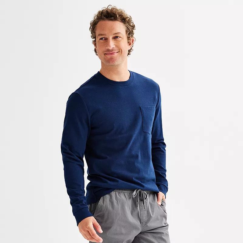 Men's Sonoma Goods For Life® Heavyweight Long Sleeve T-Shirt,  Product Image