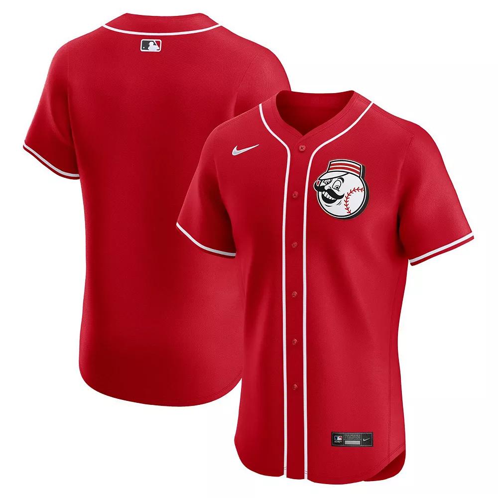 Men's Nike Red Cincinnati Reds Alternate Elite Jersey, Size: 44, Red Red Product Image