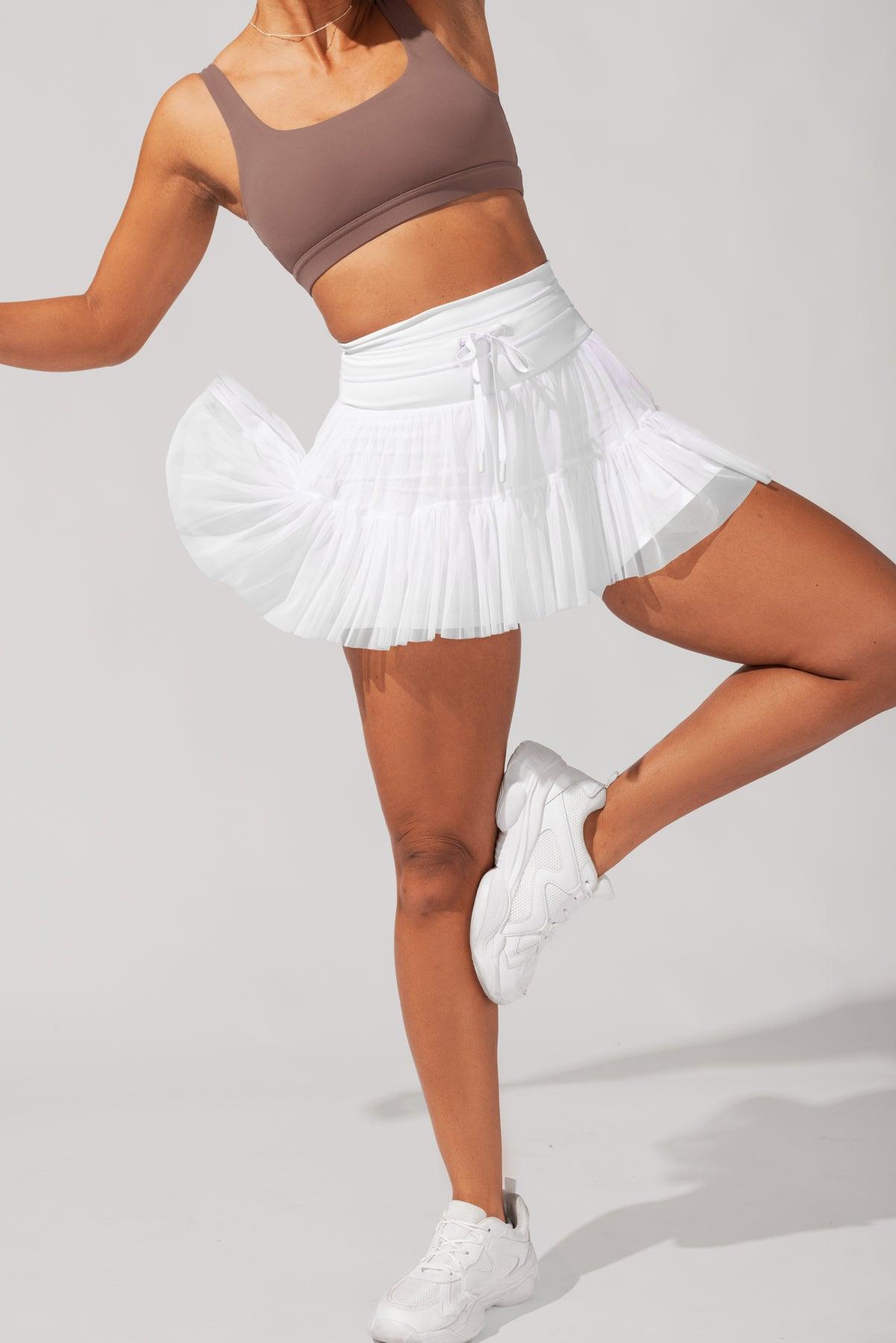 Pirouette Skort - Peppercorn Product Image