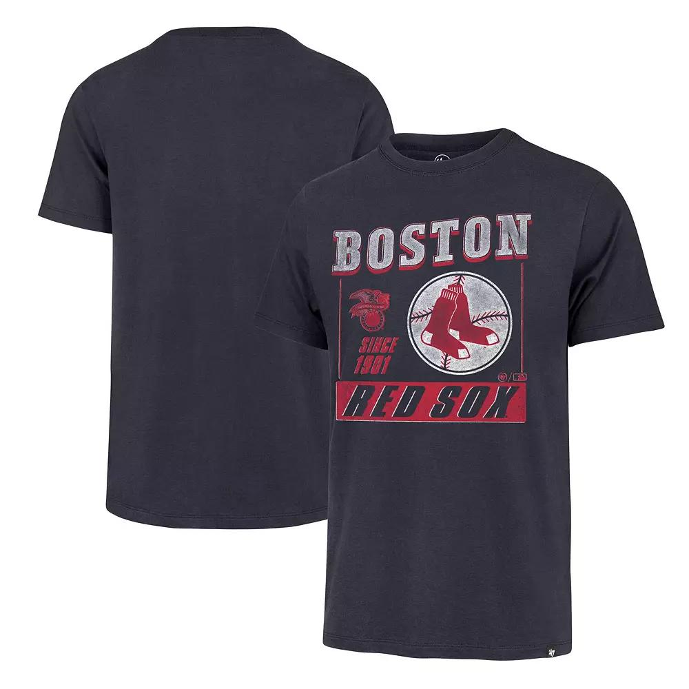 Men's '47 Black Boston Red Sox Outlast Franklin T-Shirt,  Product Image