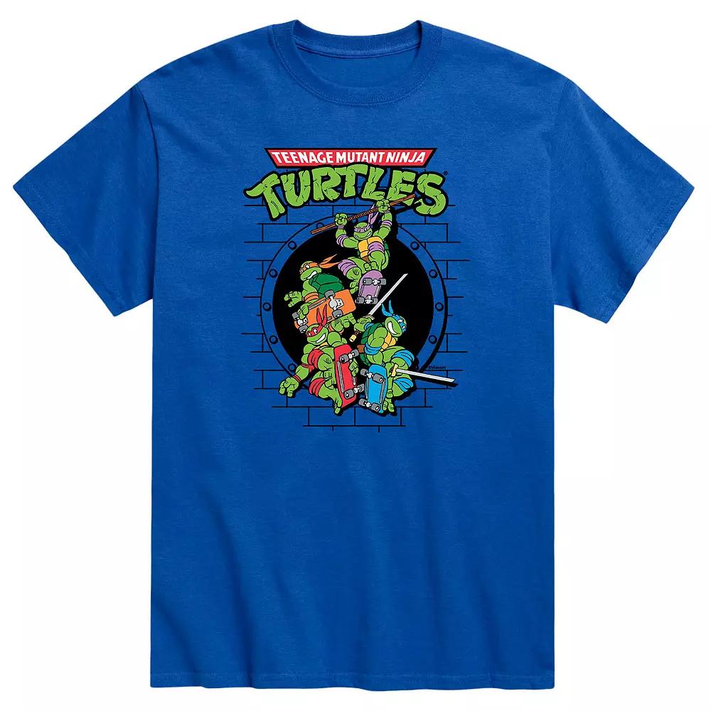 Men's Teenage Mutant Ninja Turtles Sewer Skateboard Tee,  Product Image