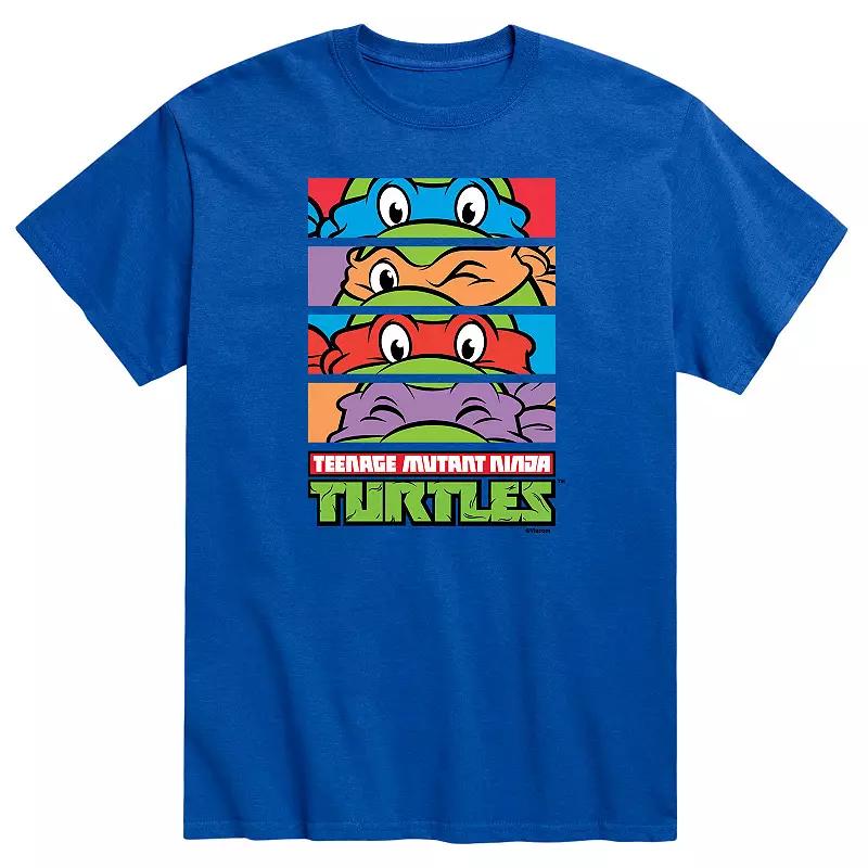 Men's Teenage Mutant Ninja Turtles Stacked Faces Tee,  Product Image