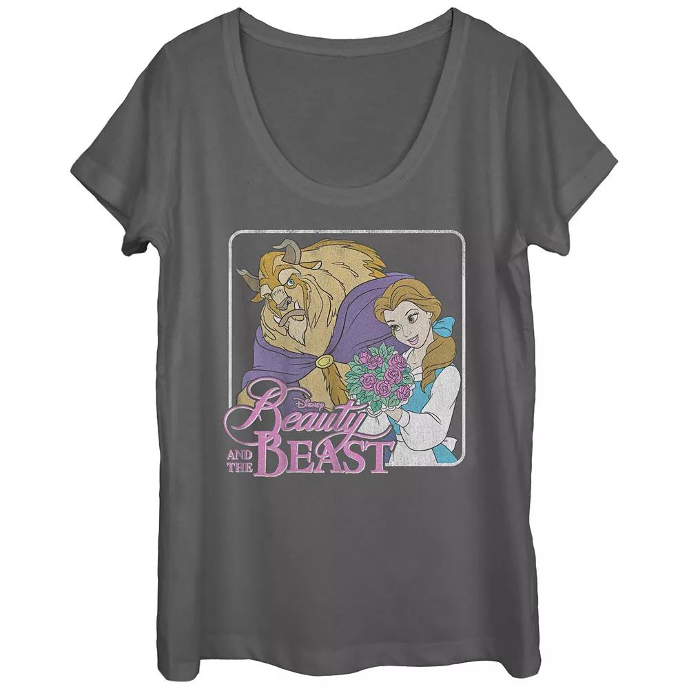 Disney's Beauty And The Beast Juniors' Graphic Tee, Girl's,  Product Image
