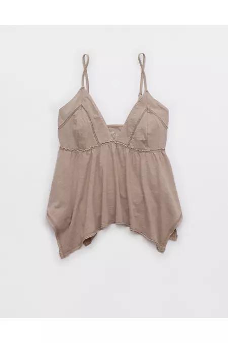 Aerie Beautiful Nights Babydoll Tank Top Women's Product Image