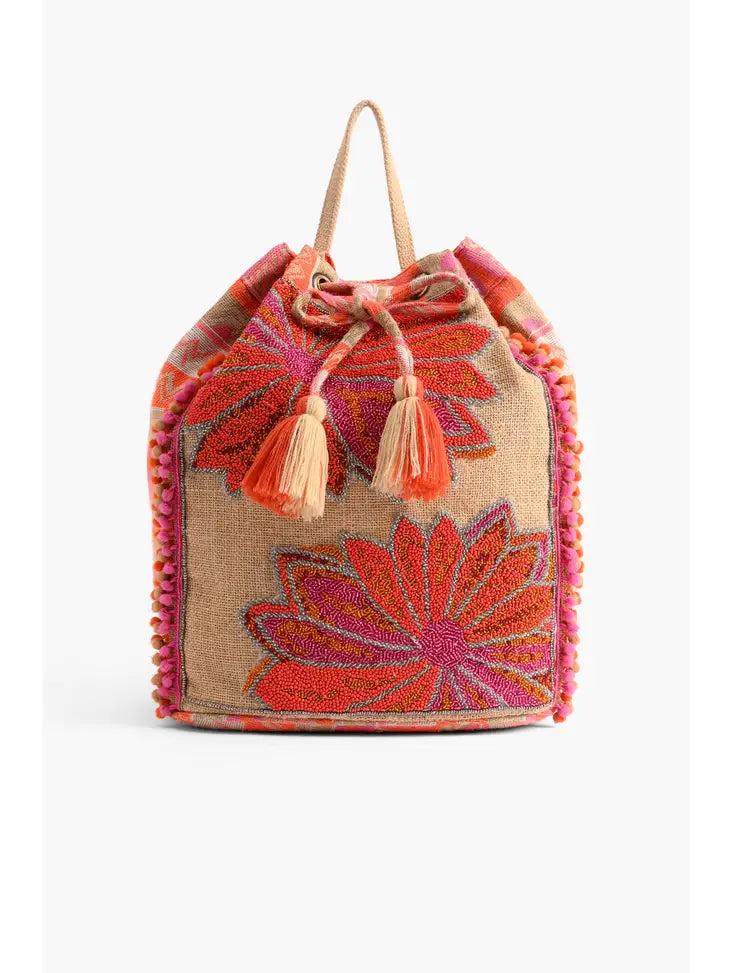 Kaley Poppy Floral Backpack Product Image