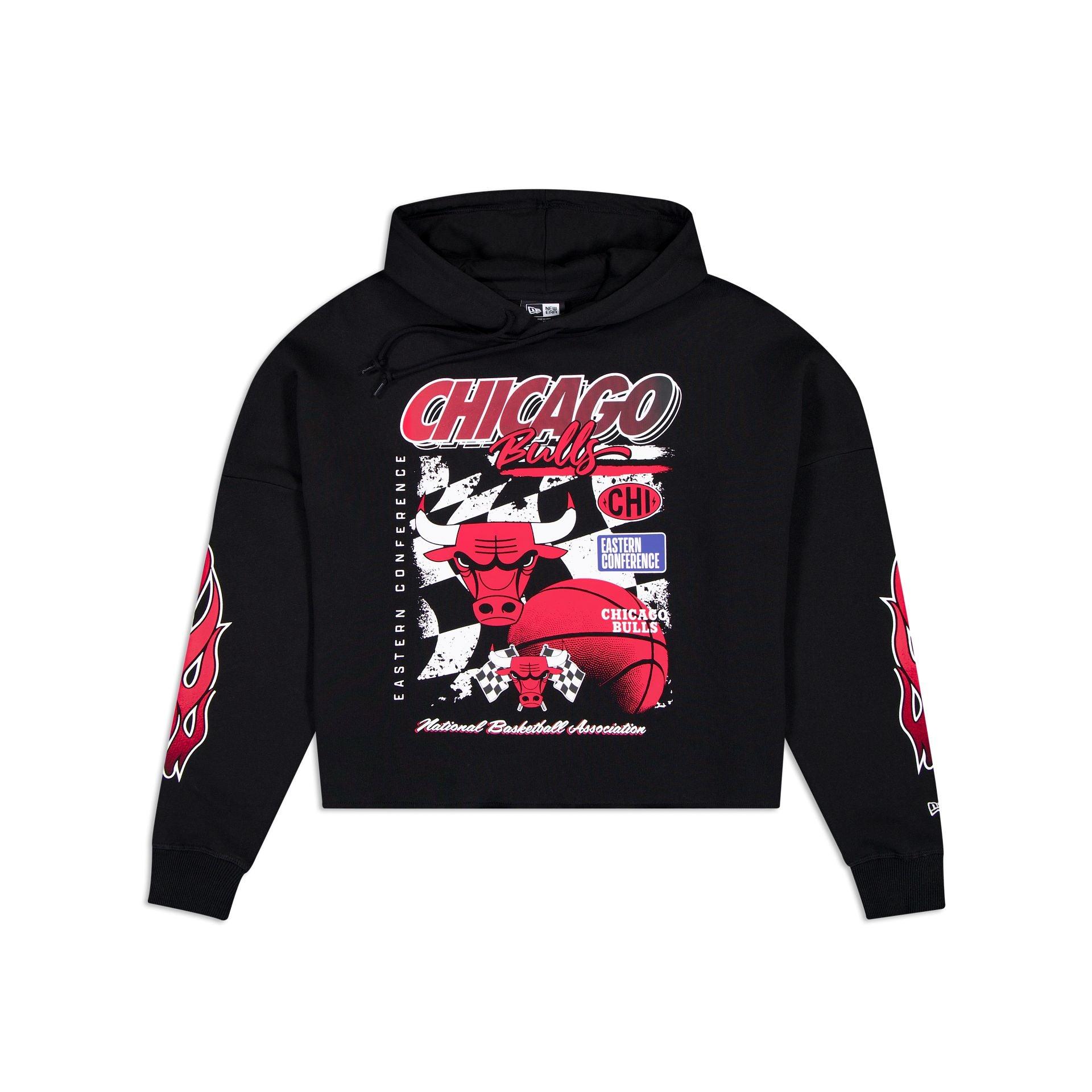 Chicago Bulls 2024 Rally Drive Women's Hoodie Product Image