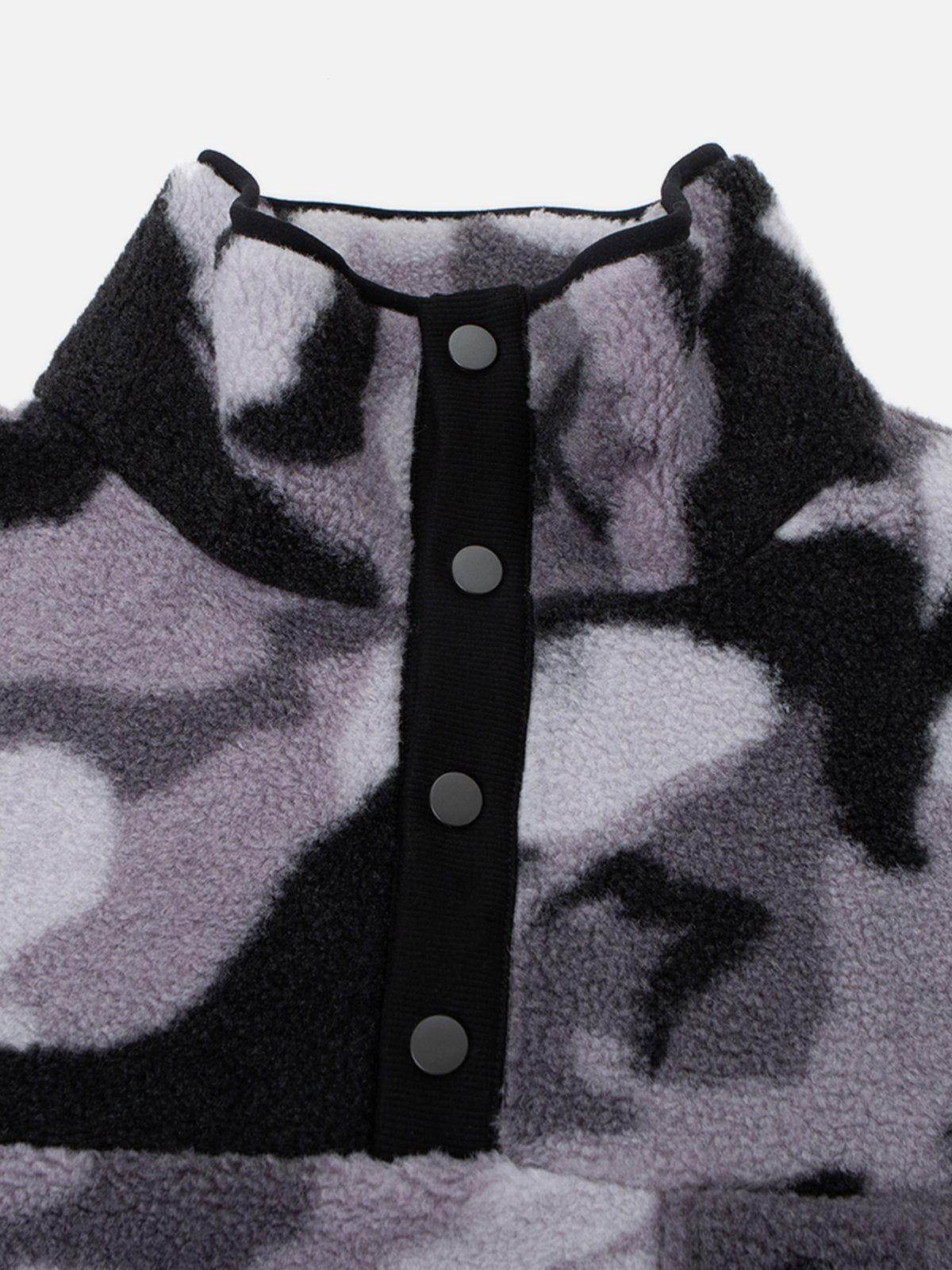 Aelfric Eden Camouflage Polar Fleece Sweatshirt Product Image