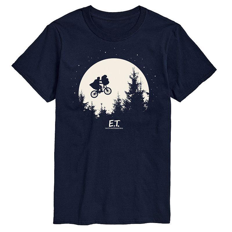 Big & Tall ET Bike Moon Tee, Men's,  Product Image