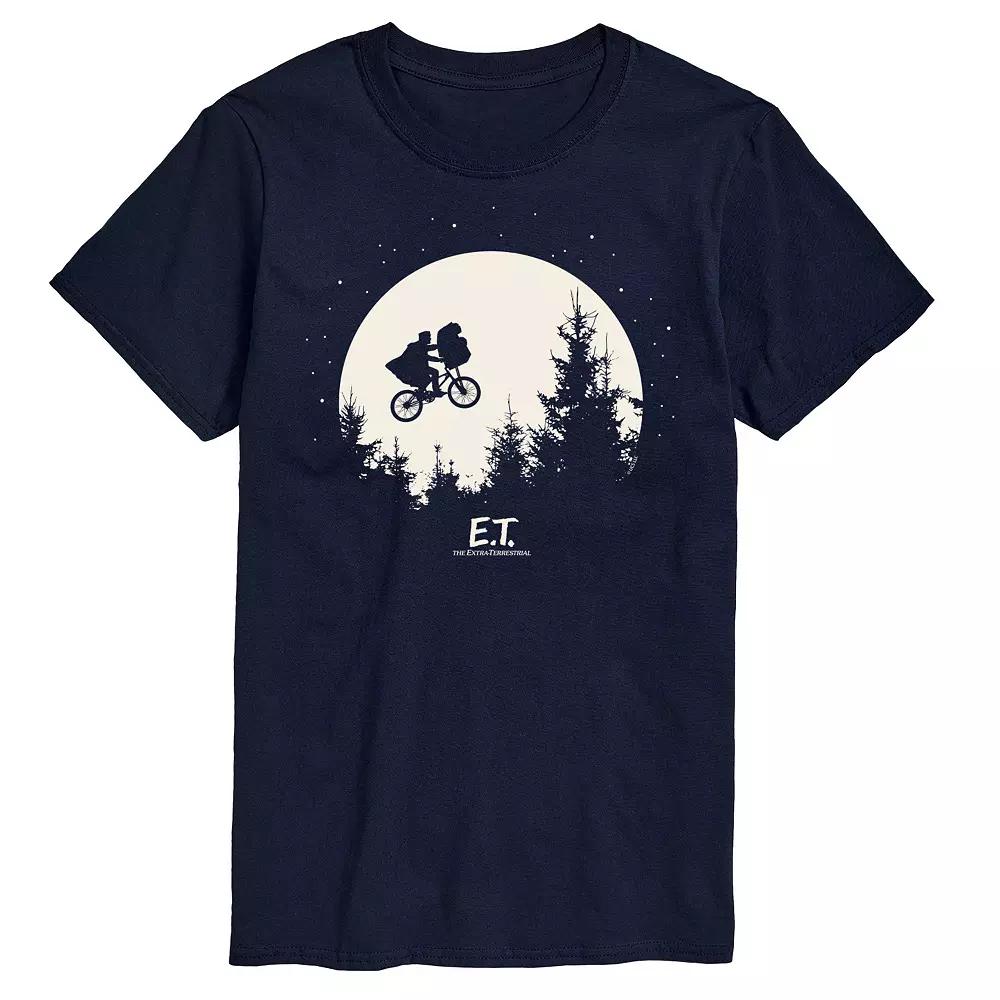 Big & Tall ET Bike Moon Tee, Men's,  Product Image