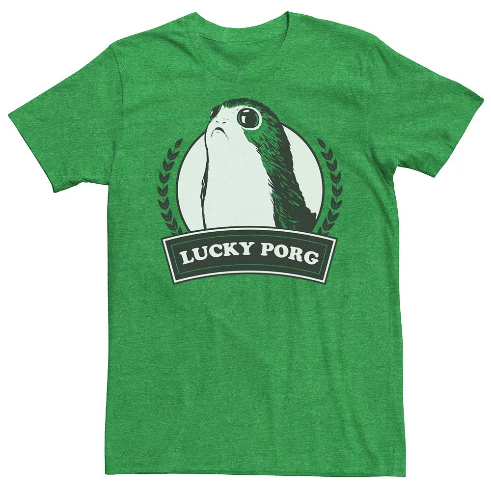 Men's Star Wars Lucky Porg St. Patricks Tee,  Product Image