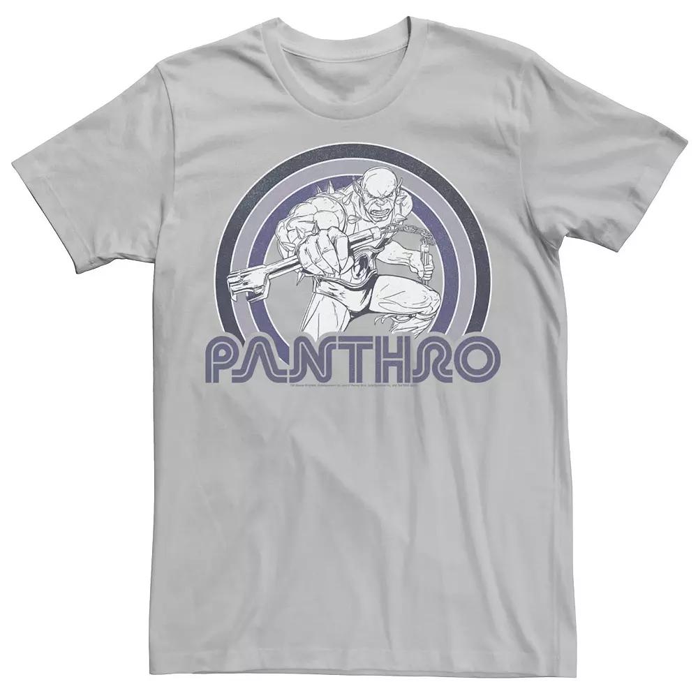 Men's ThunderCats Panthro Retro Rainbow Tee,  Product Image