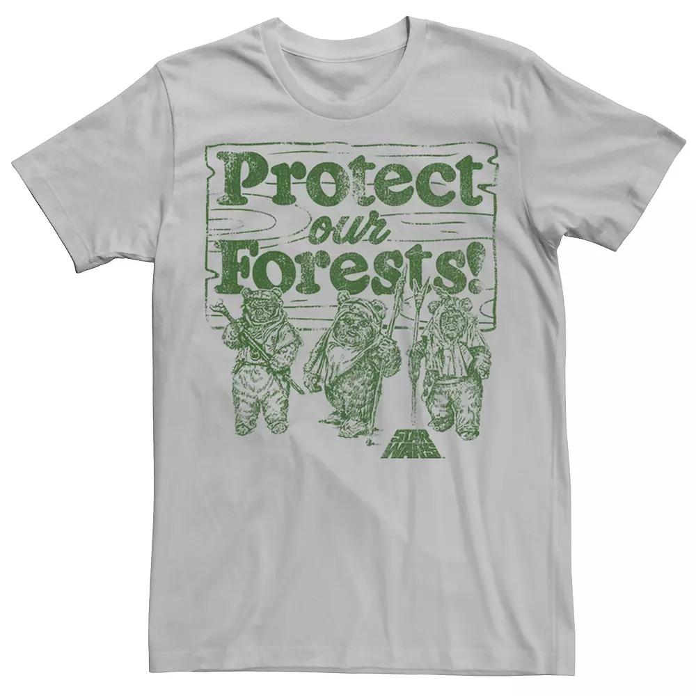 Men's Star Wars Ewoks Protect Our Forests Camp Tee,  Product Image