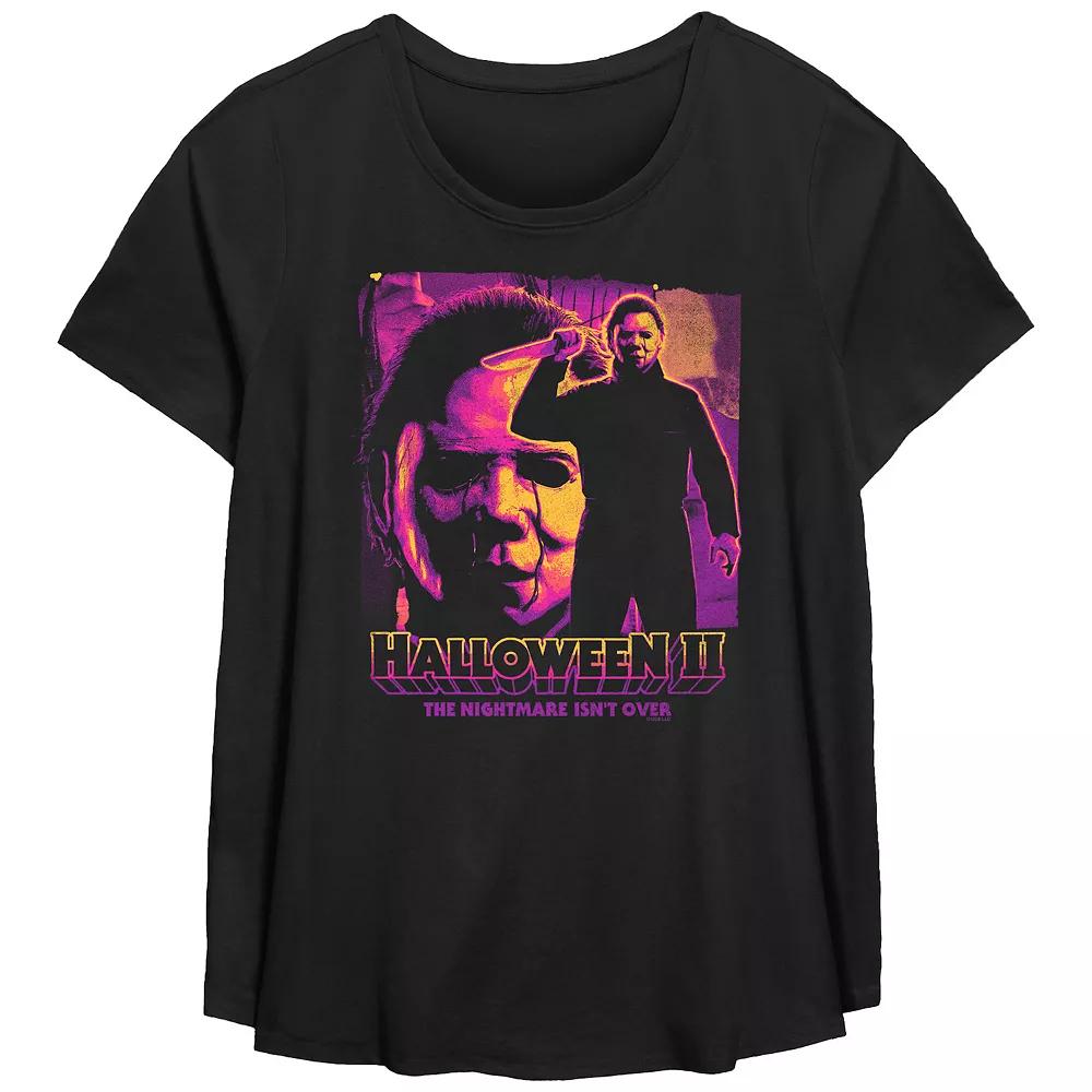 Missy Plus Size Yellowstone Don't Make Me Go Beth Dutton On You Scoop Hem Tee, Girl's, Size: 3XL, Blue Product Image