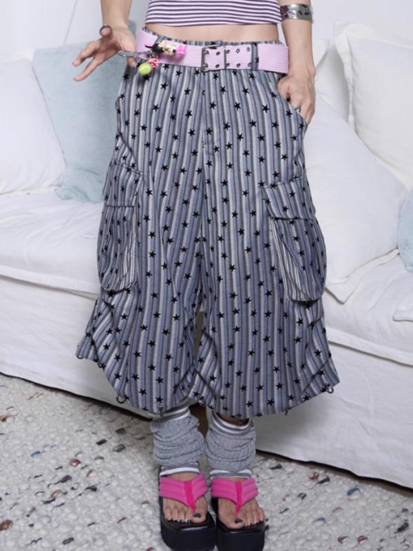 Street Stripe Cargo Pants Product Image