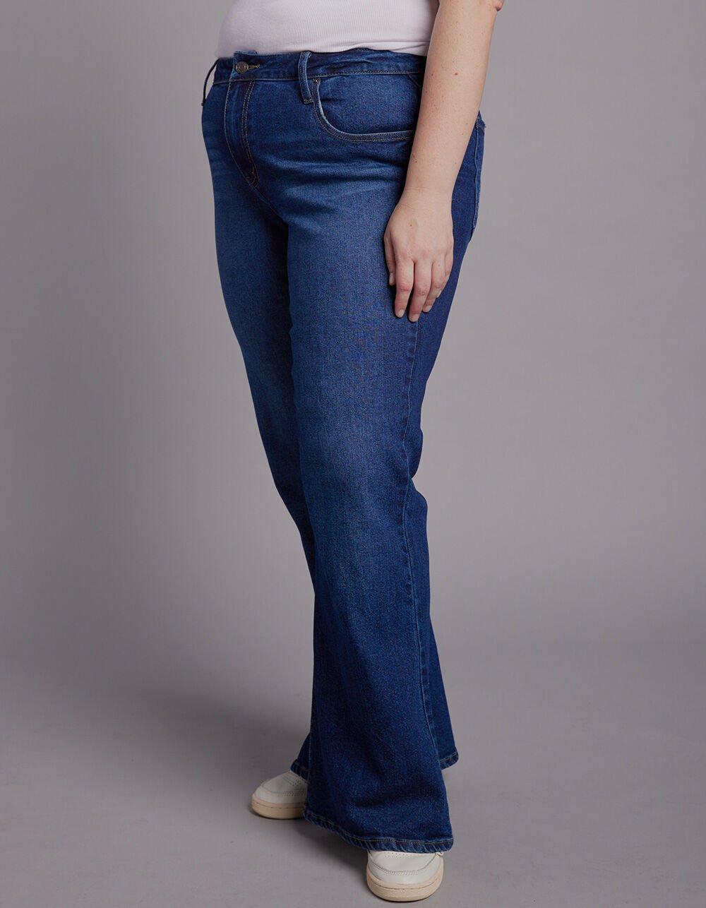 RSQ Womens Low Rise Flare Jeans - MEDIUM WASH Product Image