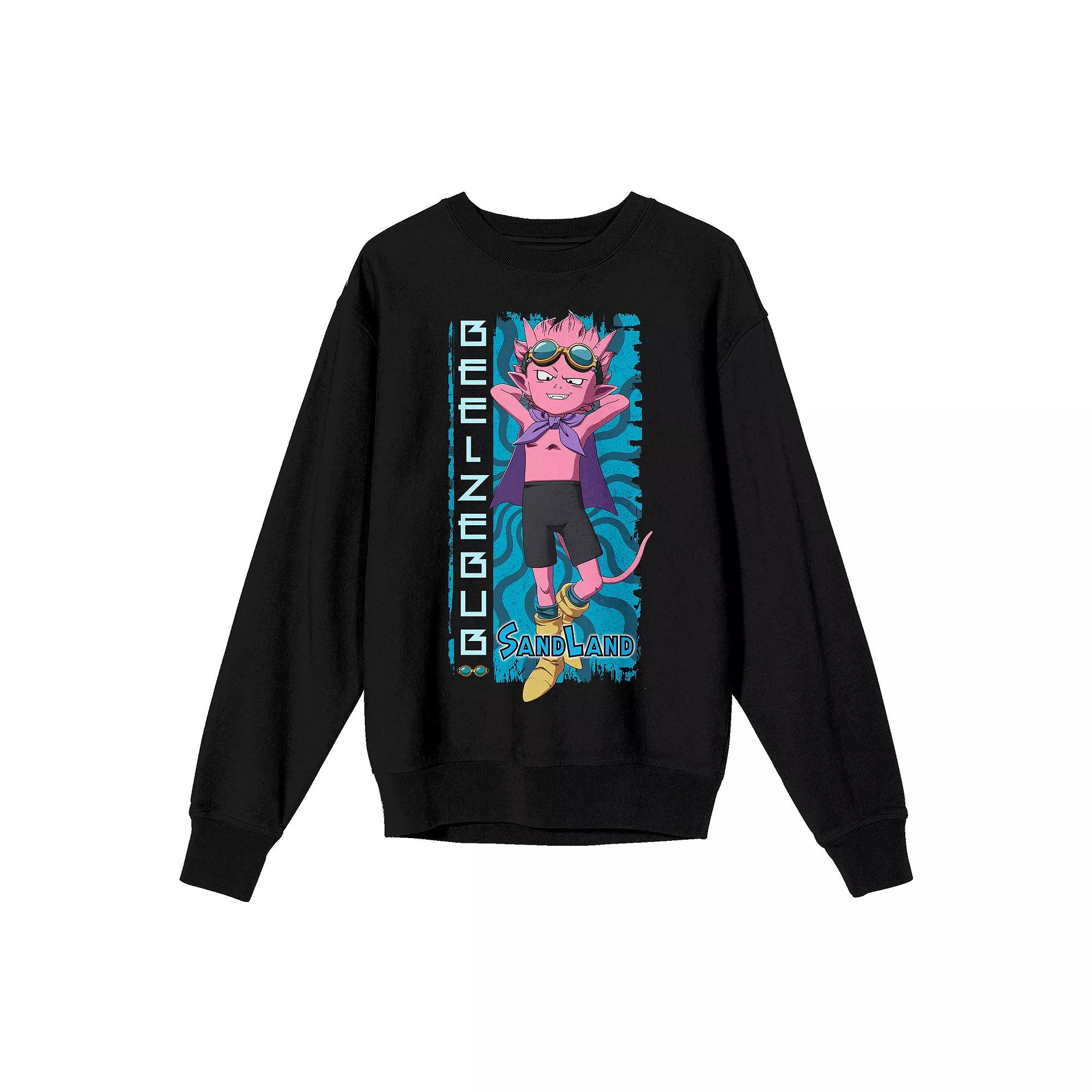 Men's Sand Land Beelzebub Long Sleeve Tee, Size: XL, Black Product Image