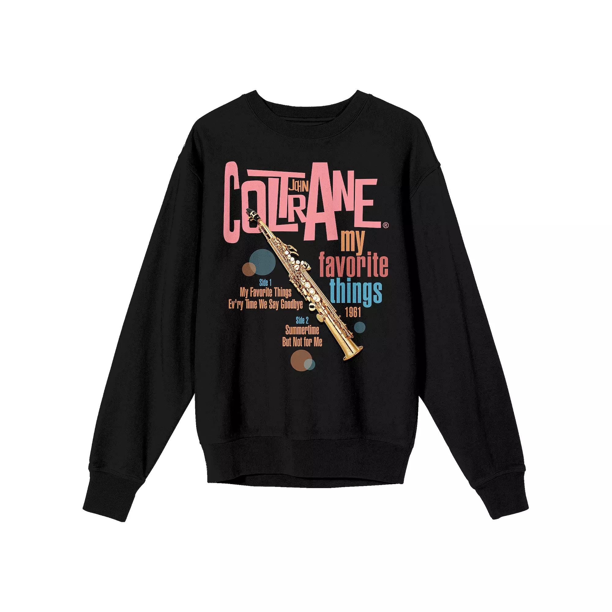 Men's John Coltrane My Favorite Graphic Sweatshirt,  Product Image