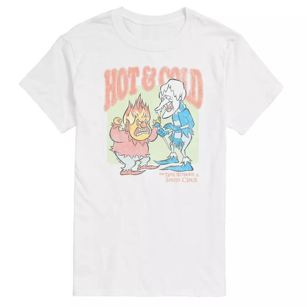 Men's Year Without Santa Claus Hot And Cold Graphic Tee,  Product Image
