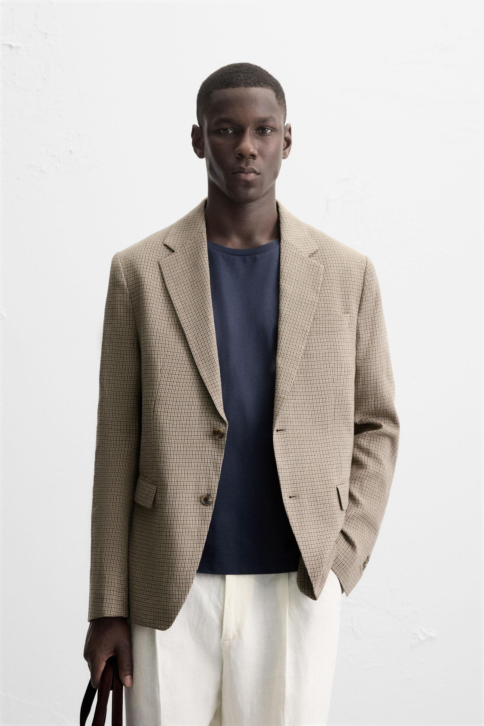 HOUNDSTOOTH BLAZER Product Image