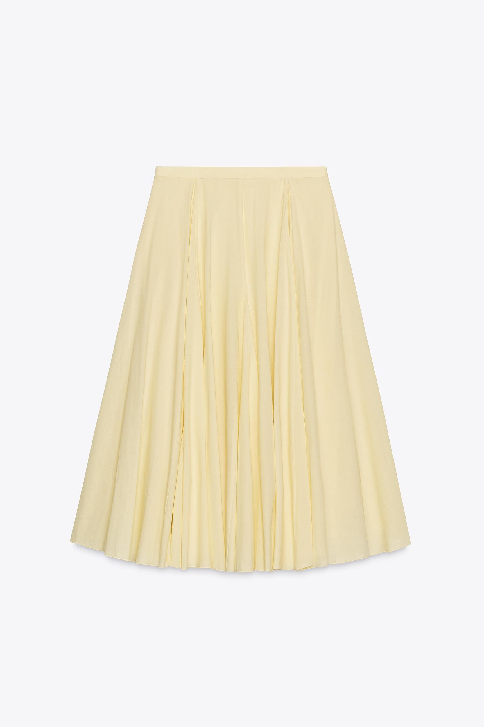 ZW COLLECTION FLARED MIDI SKIRT Product Image