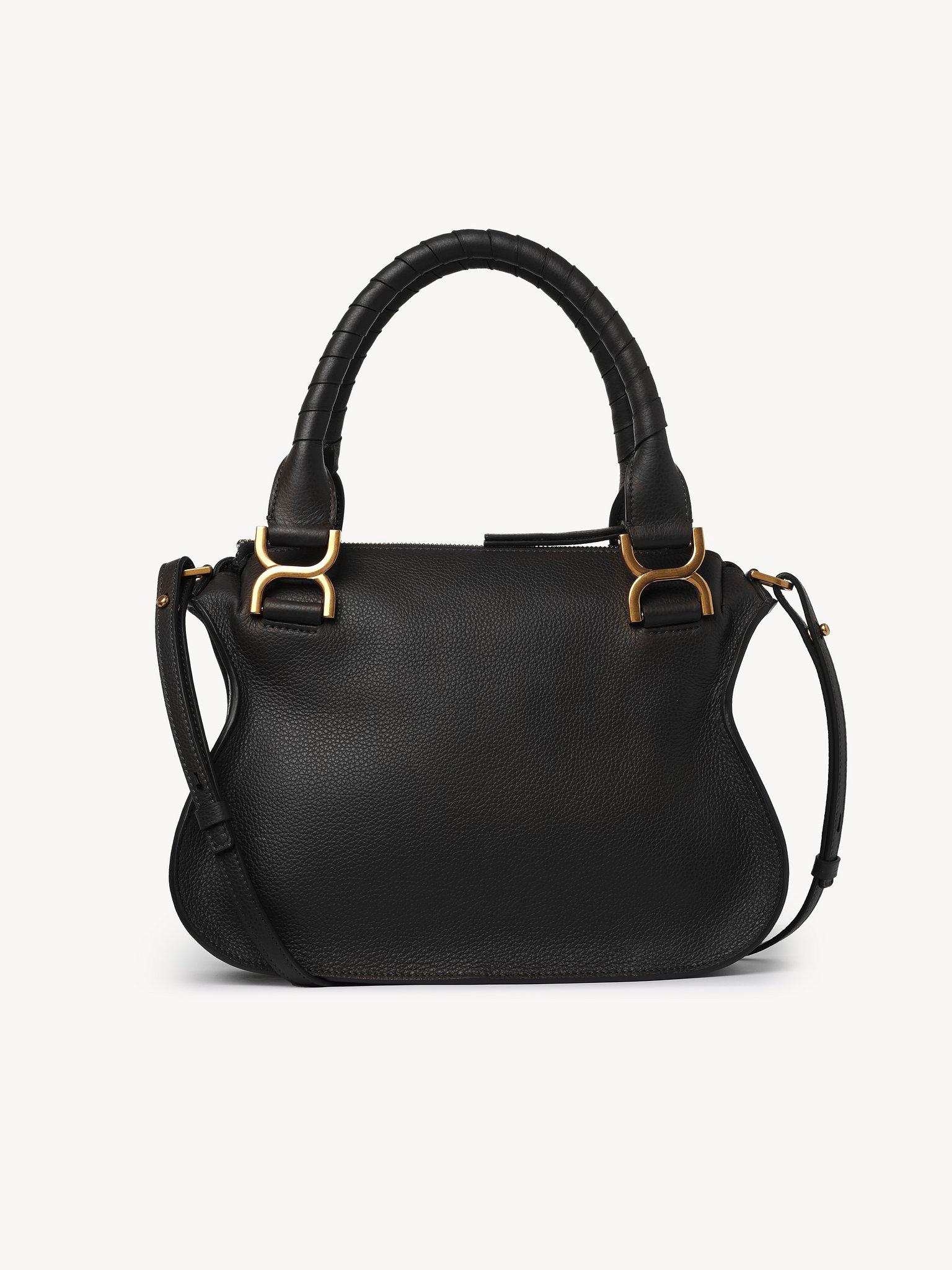 Small Marcie bag in grained leather Product Image