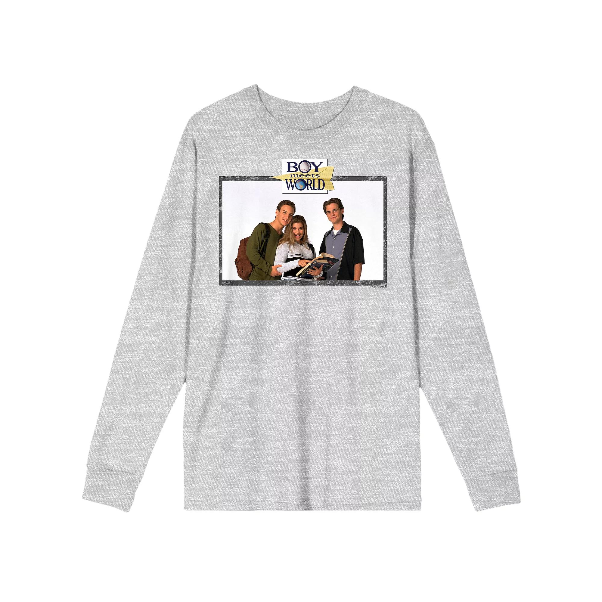 Men's Boy Meets World Long Sleeve Tee,  Product Image