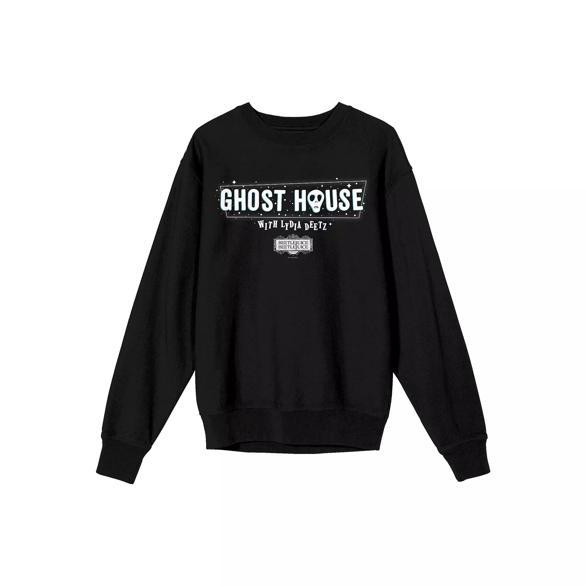 Men's Beetlejuice Sign Long Sleeve Tee,  Product Image