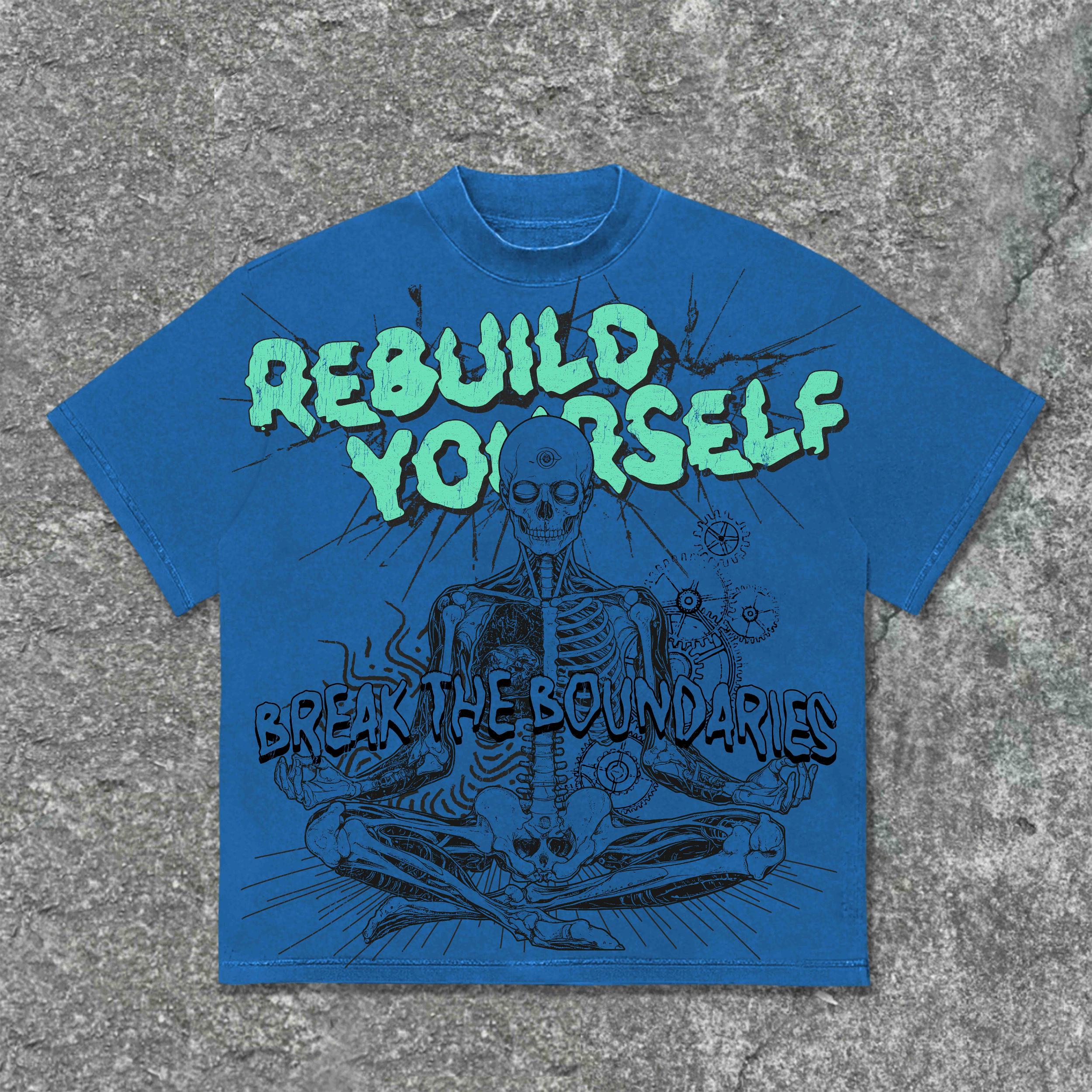 Over Take Racing Graphic Cotton T-shirt Product Image