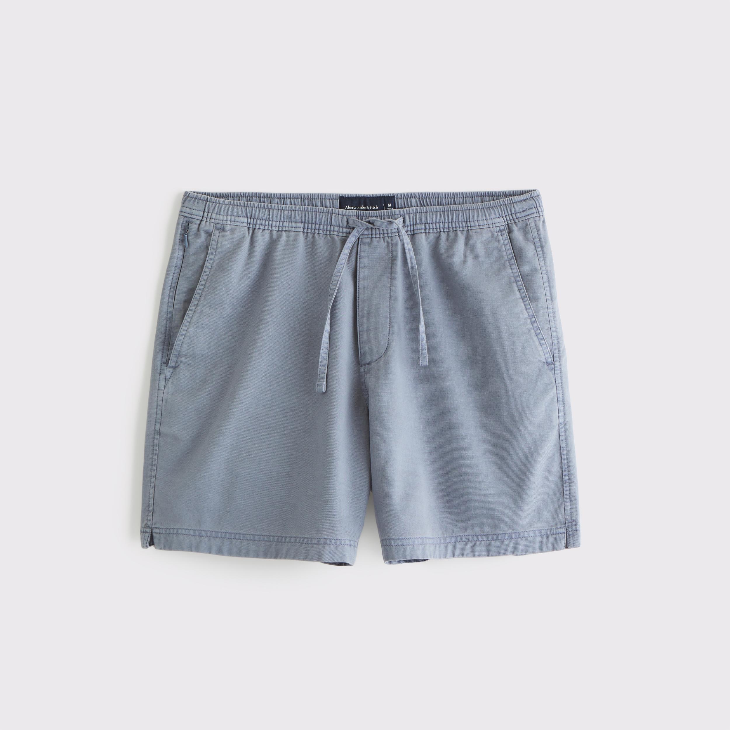 Cotton-Blend Pull-On Short Product Image