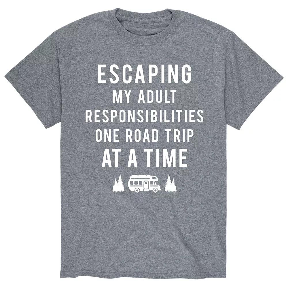 Men's Escaping Responsibilities Tee,  Product Image