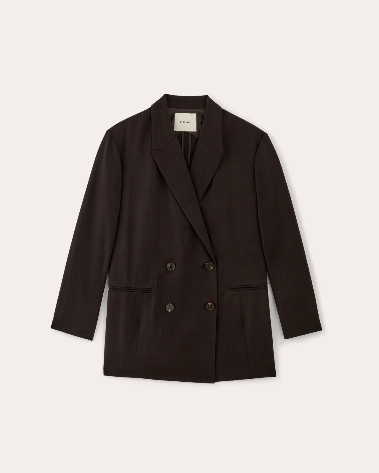 Womens Double-Breasted Blazer in Buttersmooth by Everlane Product Image