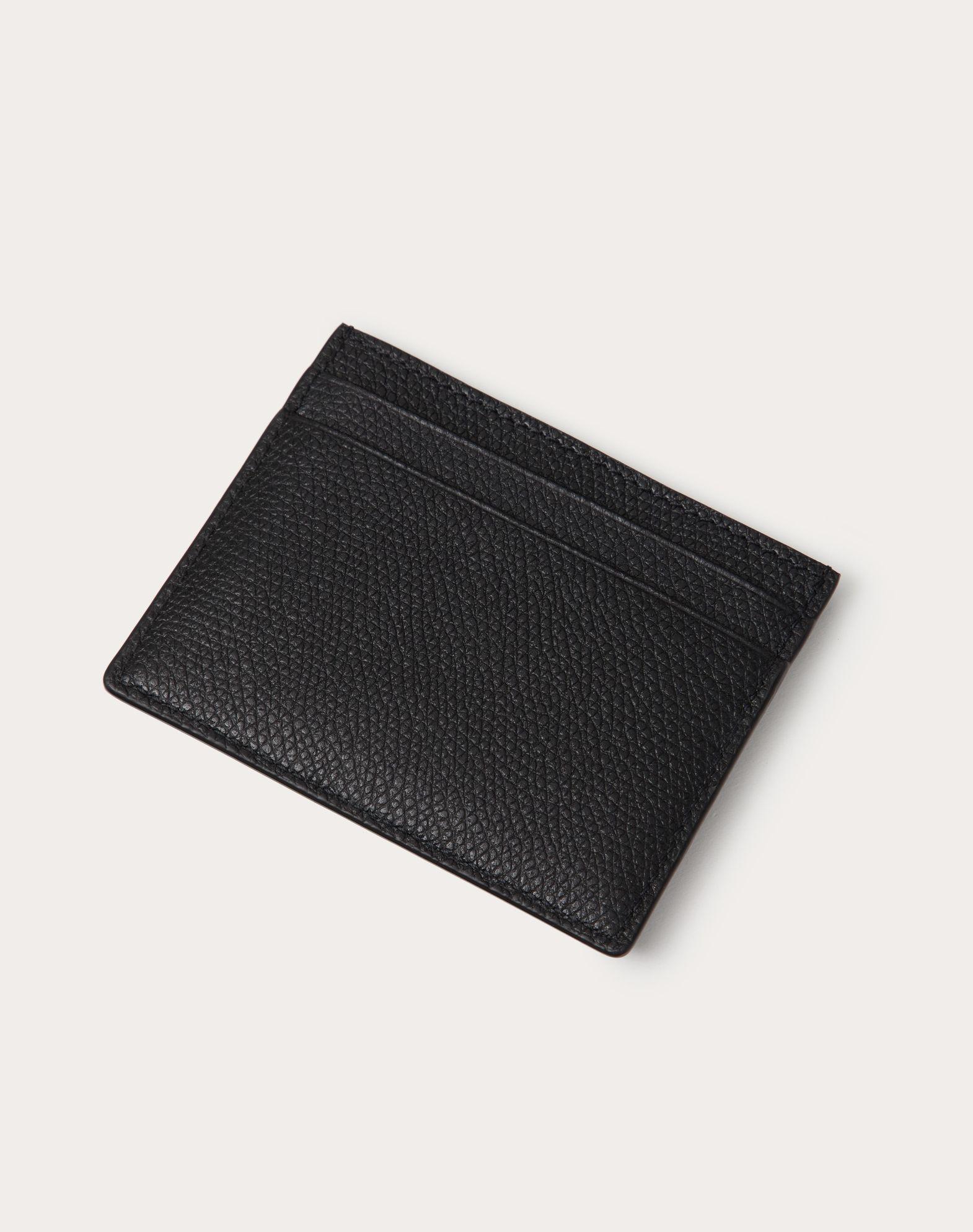 Vlogo Signature Grainy Calfskin Cardholder Product Image