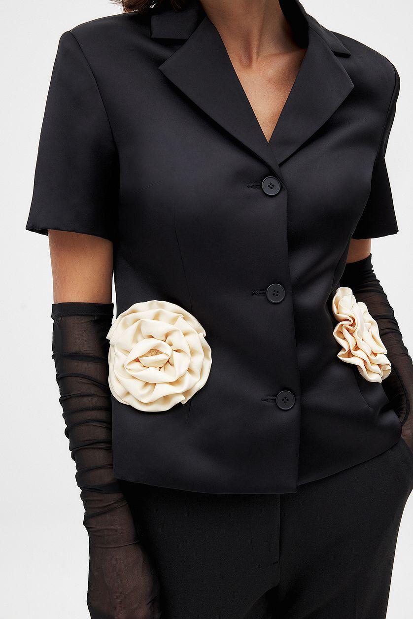 Short Sleeve Blazer Product Image