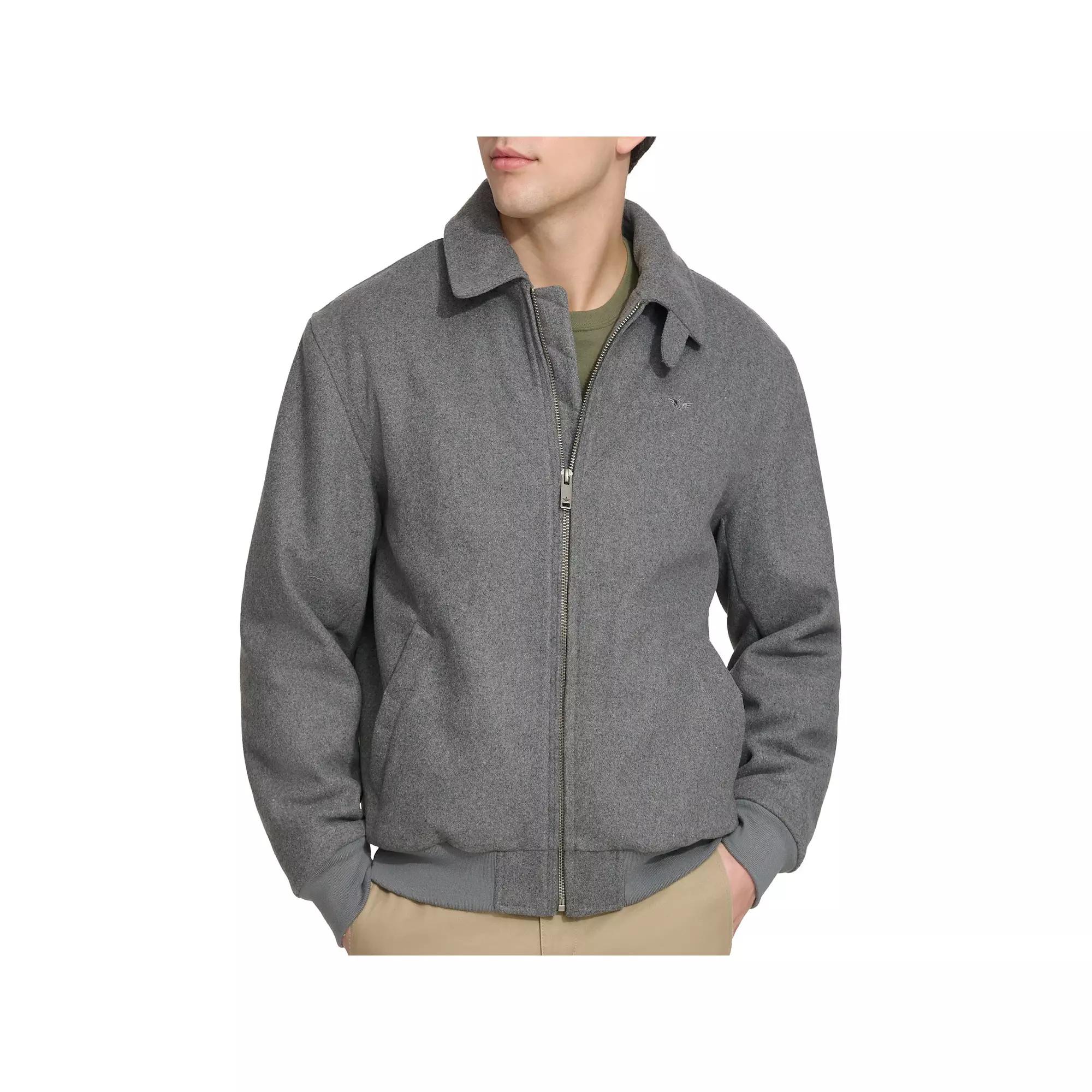 Men's Dockers® Wool Blend Bomber Jacket with Laydown Collar,  Product Image
