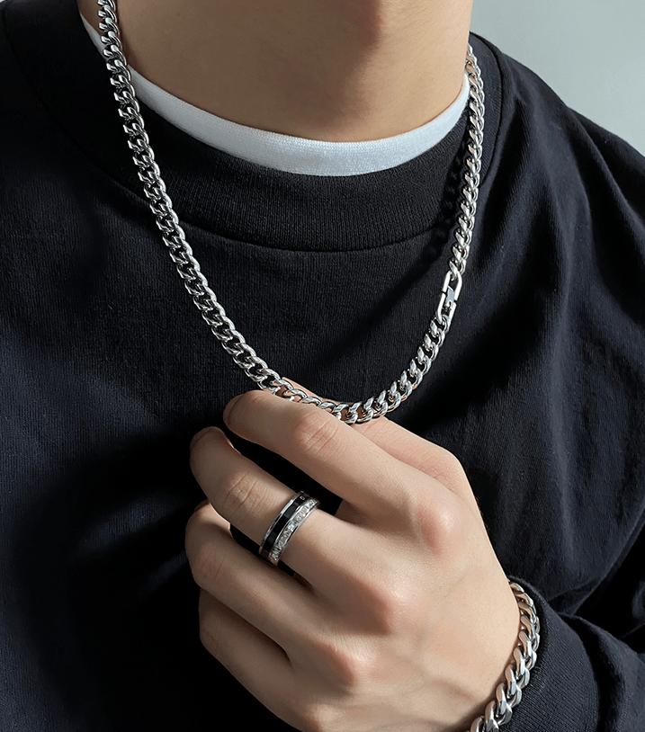 CUBAN CHAIN NECKLACE (4 sizes) Product Image