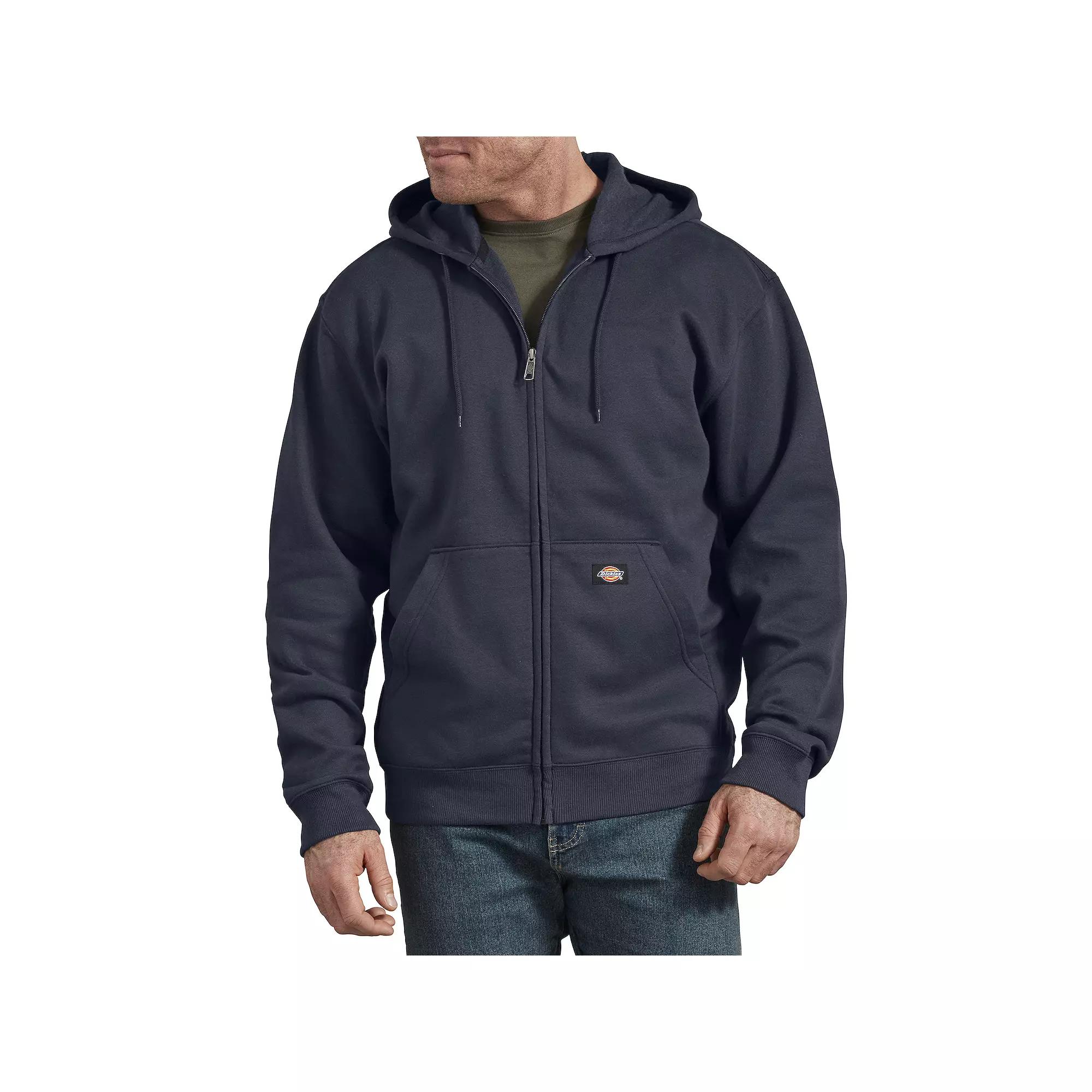 Men's Dickies Fleece Zip-Front Hoodie,  Product Image