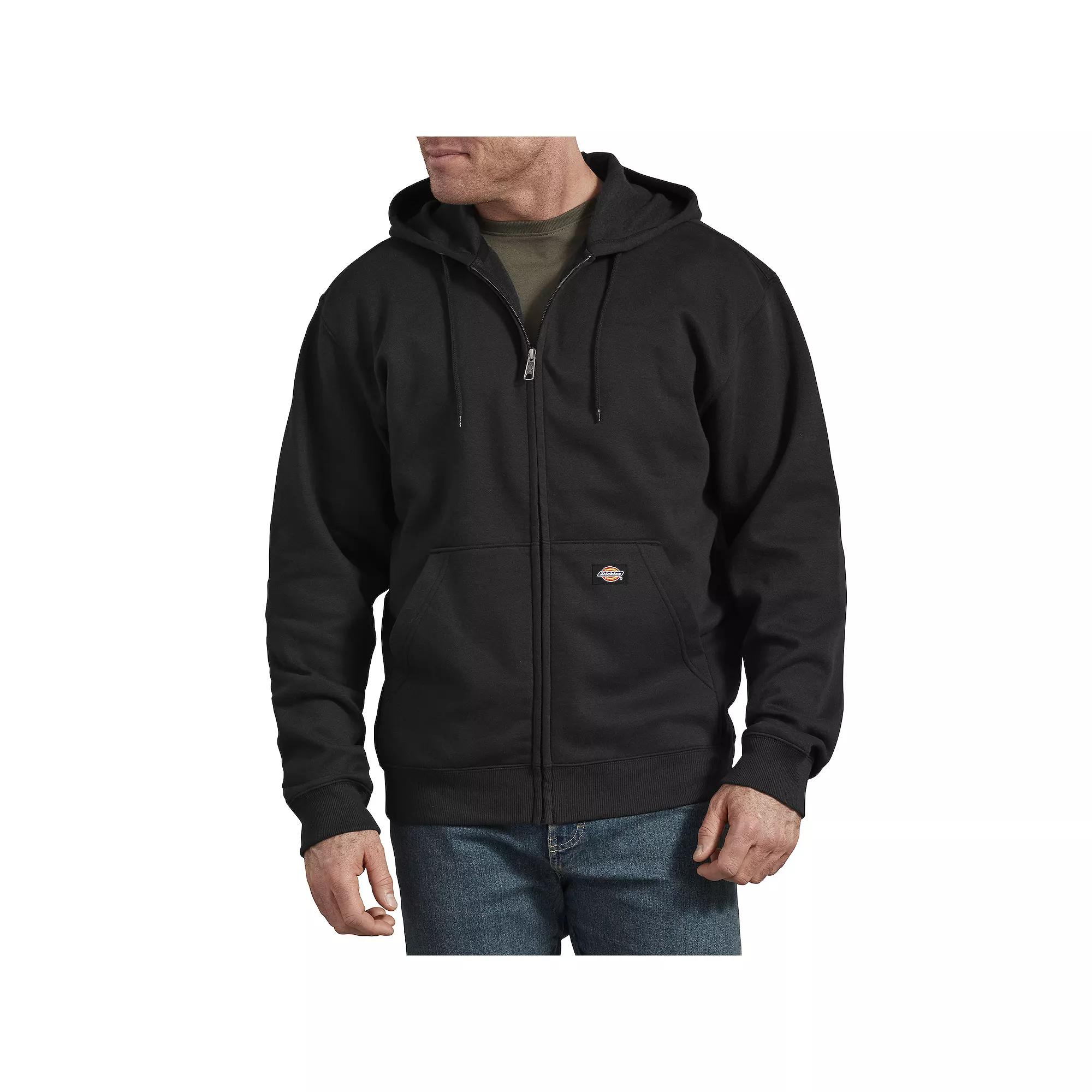 Men's Dickies Fleece Zip-Front Hoodie,  Product Image