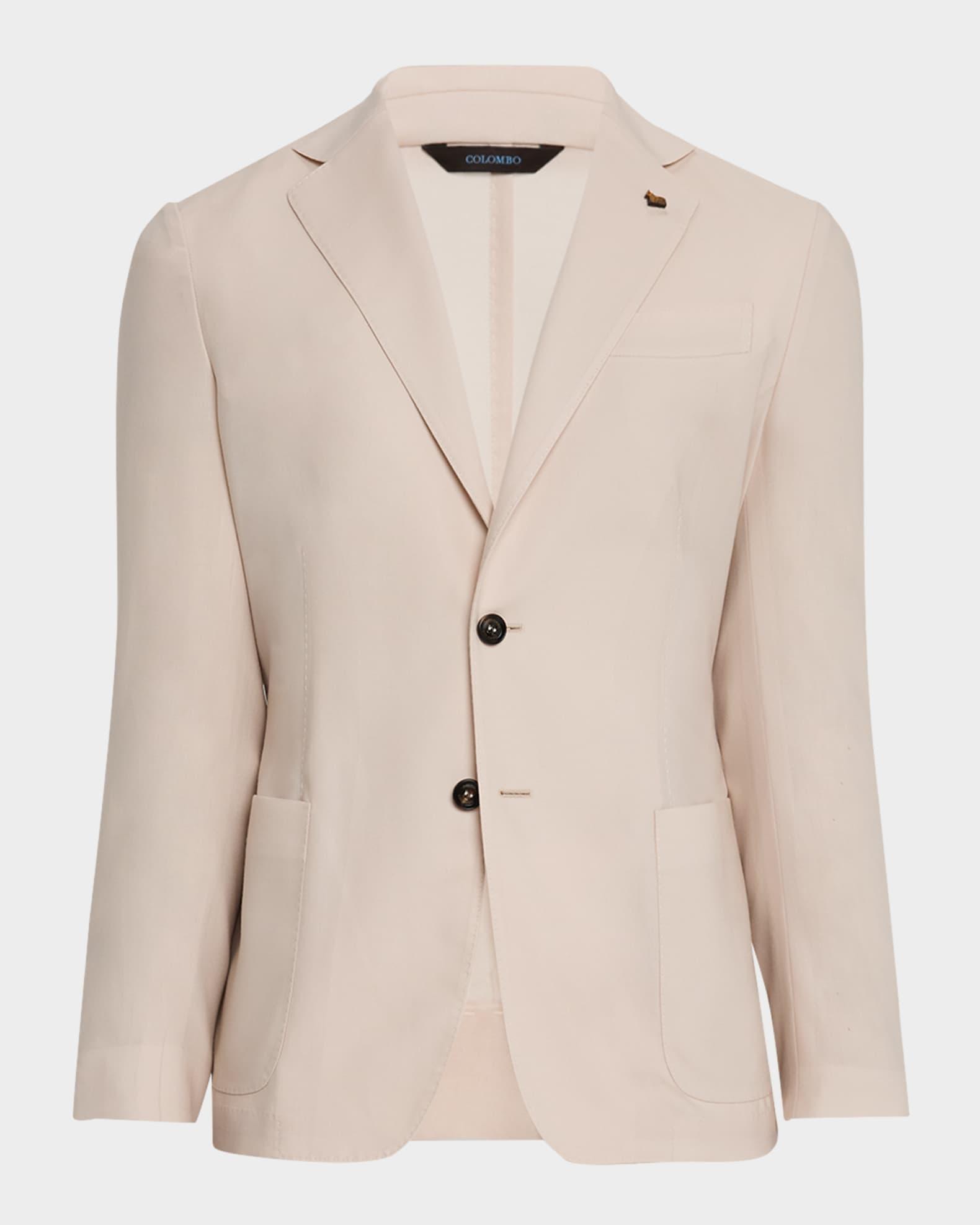 Men's Cashmere Single-Breasted Sport Coat Product Image