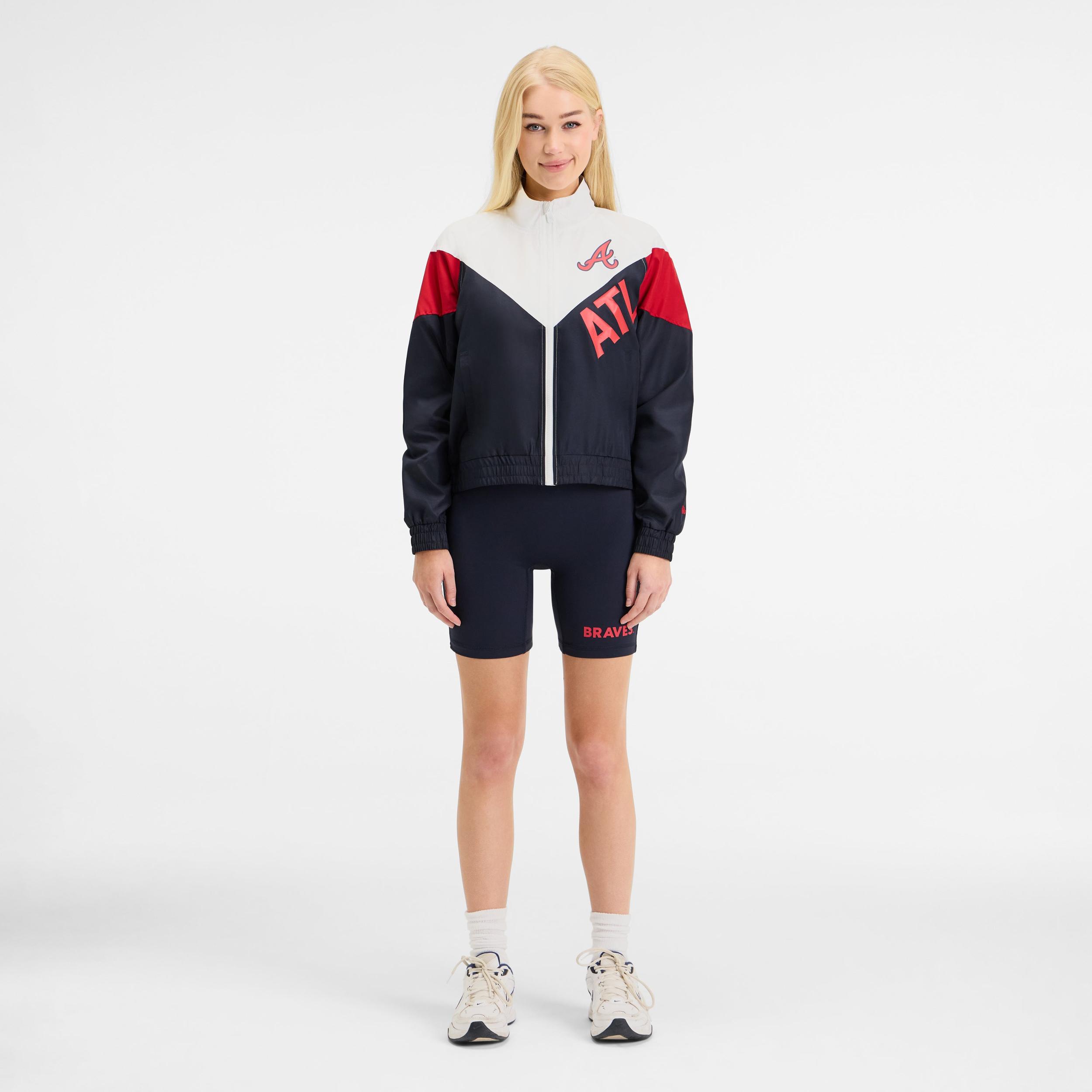 Atlanta Braves Leisure Women's Windbreaker Female Product Image