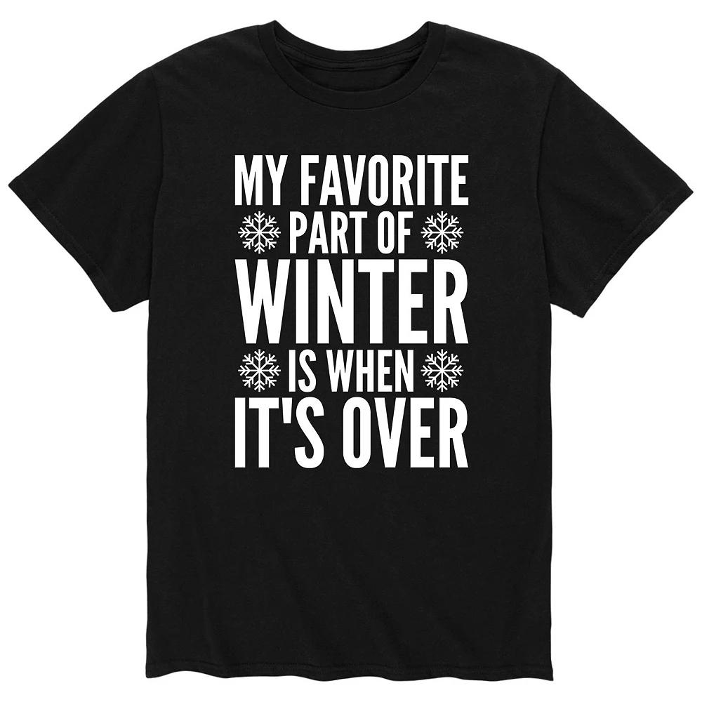 Men's Fav Part When Winter Is Over Tee,  Product Image