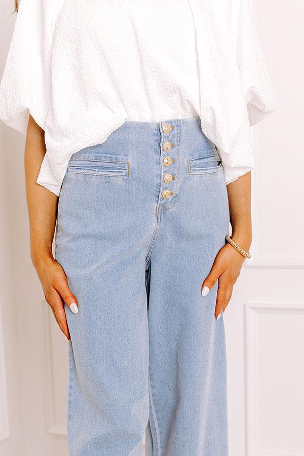 The Eleanor High Waist Wide Leg Jean Product Image