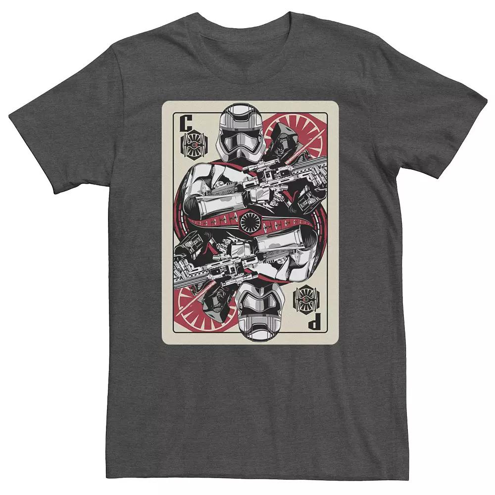 Big & Tall Star Wars Storm Trooper Phasma Card Tee, Men's,  Product Image