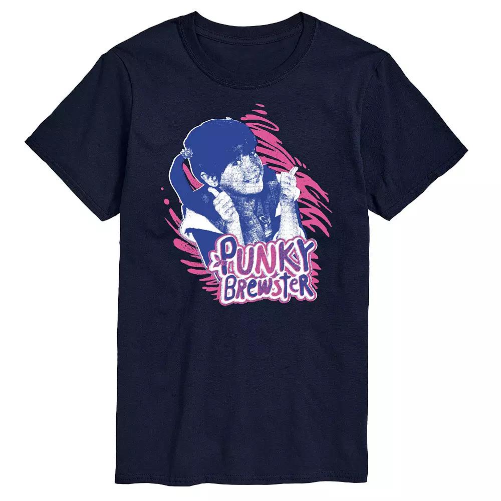 Big & Tall Punky Brewster Thumbs Up Graphic Tee, Men's,  Product Image