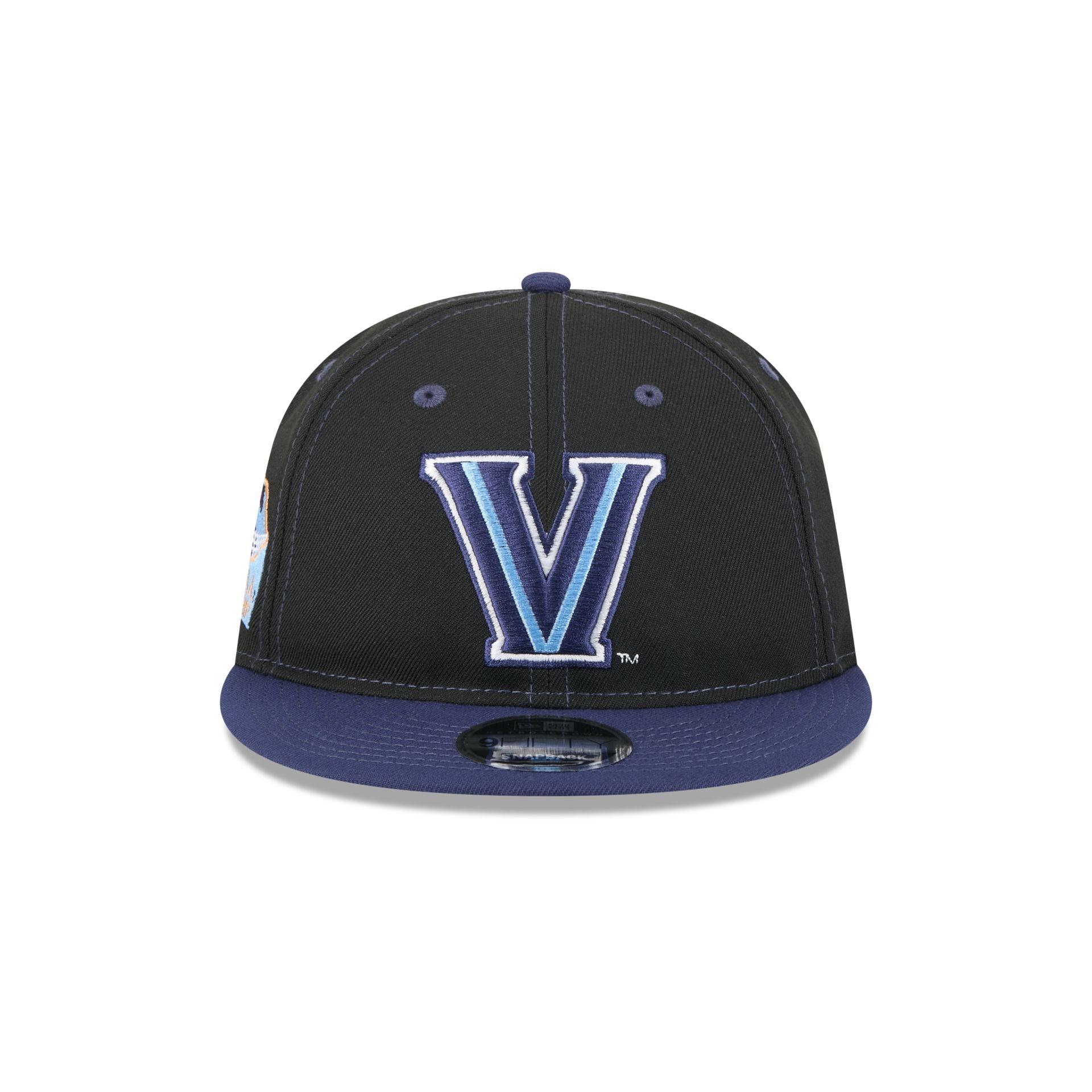 Villanova Wildcats Tournament Side Patch Retro Crown 9FIFTY Strapback Hat Male Product Image